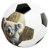Glücklicher australischer Koala in Tree, Fußball-B Fußball (Dreiviertel)