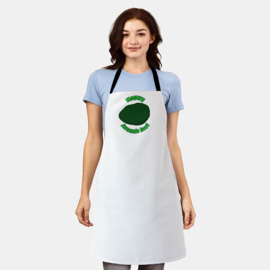 Glücklicher Avocado Day! Schürze (Getragen)