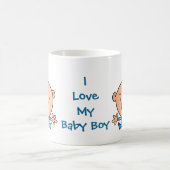 glücklicher Baby Kaffeetasse (Mittel)