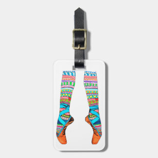 Glücklicher Ballettumbau Gepäckanhänger