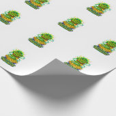 Glücklicher Bambus-Verpackungspapier Prosperitäts- Geschenkpapier (Ecke)