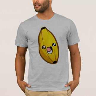 Glücklicher Bananen-T - Shirt