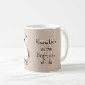 Glücklicher Bär Lichtblick des Lebens Kaffeetasse (VorderseiteRechts)