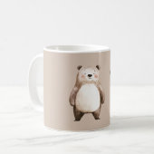 Glücklicher Bär Lichtblick des Lebens Kaffeetasse (Vorderseite Links)