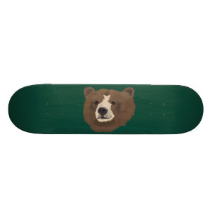 Glücklicher Bär Skateboard