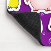 Glücklicher Bauernhofhintergrund, mousepad (Ecke)