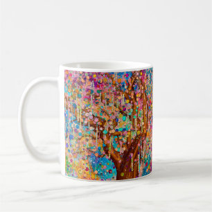 glücklicher Baum - Baum des Lebens Kaffeetasse