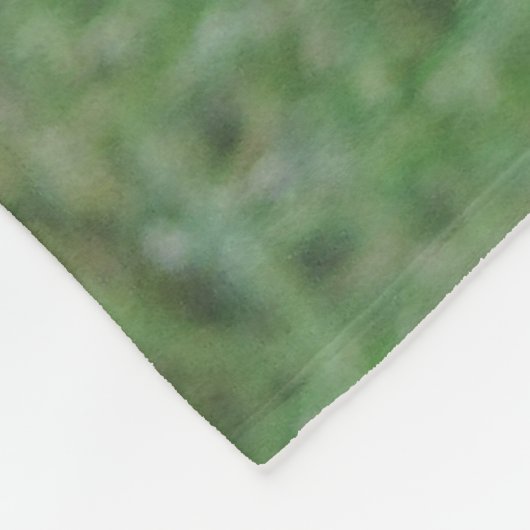 Glücklicher Beagle-lächelnde Fleece-Decke Fleecedecke (Ecke)