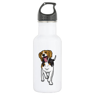 Glücklicher Beagle Trinkflasche