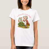 Glücklicher Beeren-Gärtner T-Shirt (Vorderseite)