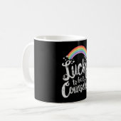 Glücklicher Berater zu sein Schule St. Patricks Da Kaffeetasse (Vorderseite Links)