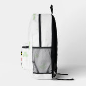 Glücklicher Bienengarten Bedruckter Rucksack (Rechts)