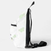 Glücklicher Bienengarten Crossbody Bag (Rechts)