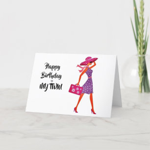 GLÜCKLICHER BIRTHTAG ***ZU MEINEM ZWEI*** FEIERTAGSKARTE