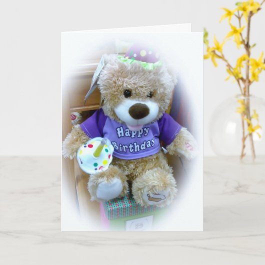 GLÜCKLICHER BIRTHTAGES KIND KARTE (Gelbe Blume)