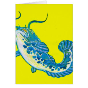 Glücklicher Blauer Fisch 1