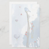 Glücklicher Bluebird! Briefpapier (Vorne/Hinten)