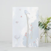 Glücklicher Bluebird! Briefpapier (Stehend Vorderseite)