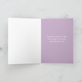 Glücklicher Blumen-Blumenstrauß des Valentines Karte (Innenseite)