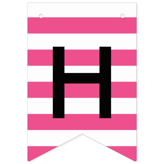 Glücklicher Bonbon 16 rosa u. schwarzes Make-up u. Wimpelkette (Zweite Fahne)