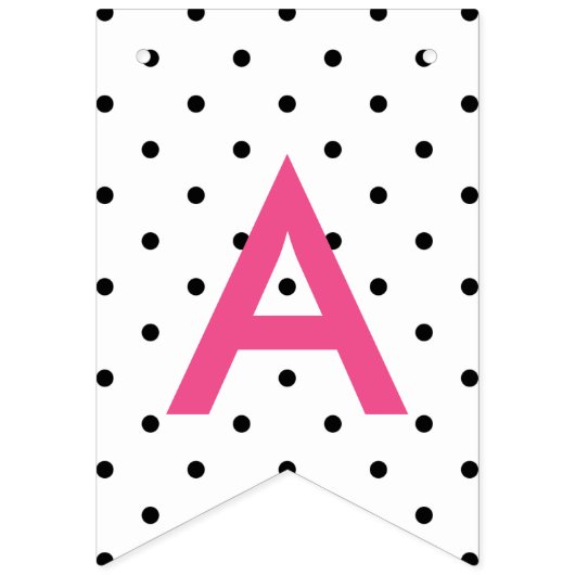 Glücklicher Bonbon 16 rosa u. schwarzes Make-up u. Wimpelkette (Dritte Fahne)