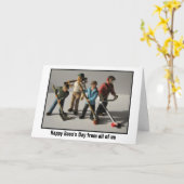 Glücklicher Boss's Day von uns allen Karte (Gelbe Blume)