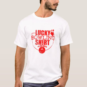 Glücklicher Bowling Zitat lustig für Bowlers T-Shirt