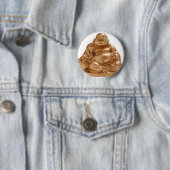 Glücklicher Buddha Button (Beispiel)