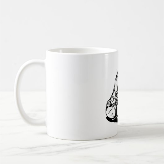 Glücklicher Buddha Kaffeetasse (Links)