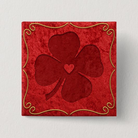 Glücklicher Button (Vorderseite)