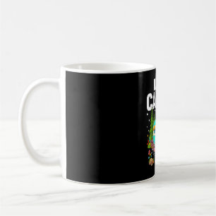 Glücklicher Camper Bäume Sterne und Camp-Anhänger Kaffeetasse