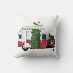 **GLÜCKLICHER CAMPER** CHRISTMAS PILLOW KISSEN