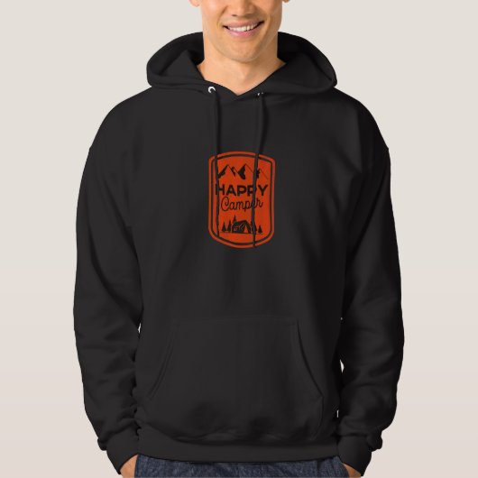 Glücklicher Camper Cooler Camper Hoodie (Vorderseite)