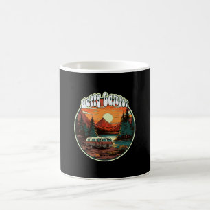 Glücklicher Camper Kaffeetasse