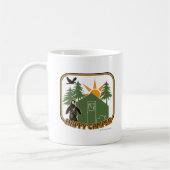 Glücklicher Camper Klassiker Kaffeetasse (Links)