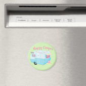 Glücklicher Camper Magnet (In Situ (Geschirrspüler))