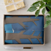Glücklicher Camper mit individuellem Text mit Feue Seidenpapier (Geschenk)