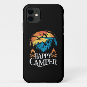 Glücklicher Camper Retro Vintage passender Camping Case-Mate iPhone Hülle