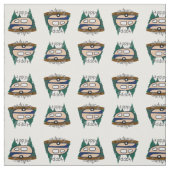 glücklicher Camper Stoff (Muster)