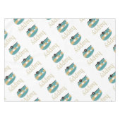 glücklicher Camper Tischdecke (Vorderseite (Horizontal))