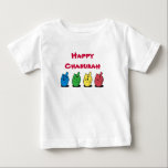 Glücklicher Chanukah T - Shirt<br><div class="desc">Glücklicher Chanukah T - Shirt mit dreidelshanukah hannukkah Chanukdah</div>