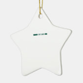 Glücklicher Charme Keramik Ornament (Links)