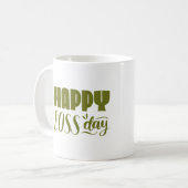 glücklicher Cheftag Kaffeetasse (Vorderseite Links)