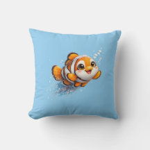 Glücklicher Clownfisch Illustration des tropischen