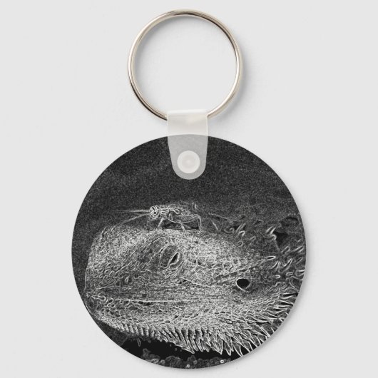 Glücklicher Cricket-Schlüsselanhänger Schlüsselanhänger (Vorderseite)