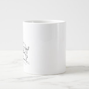 Glücklicher Dachshund Becher – Wiener Hund Kaffee  Jumbo-Tasse