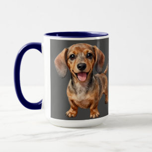 Glücklicher Dachshund-Welpe Tasse