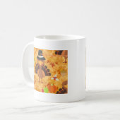 glücklicher Danksager Kaffeetasse (Vorderseite Links)
