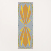 Glücklicher Deco-Sonnenausbruch Yogamatte (Vorderseite)