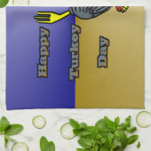 Glücklicher die Türkei-Tag Küchentuch (Gefaltet)